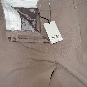 Aritzia Effortless Pang Crepette Nomad Taupe